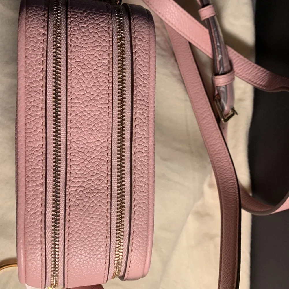 Kate Spade Square Mini Bag and the Pink Spade Bangle.
